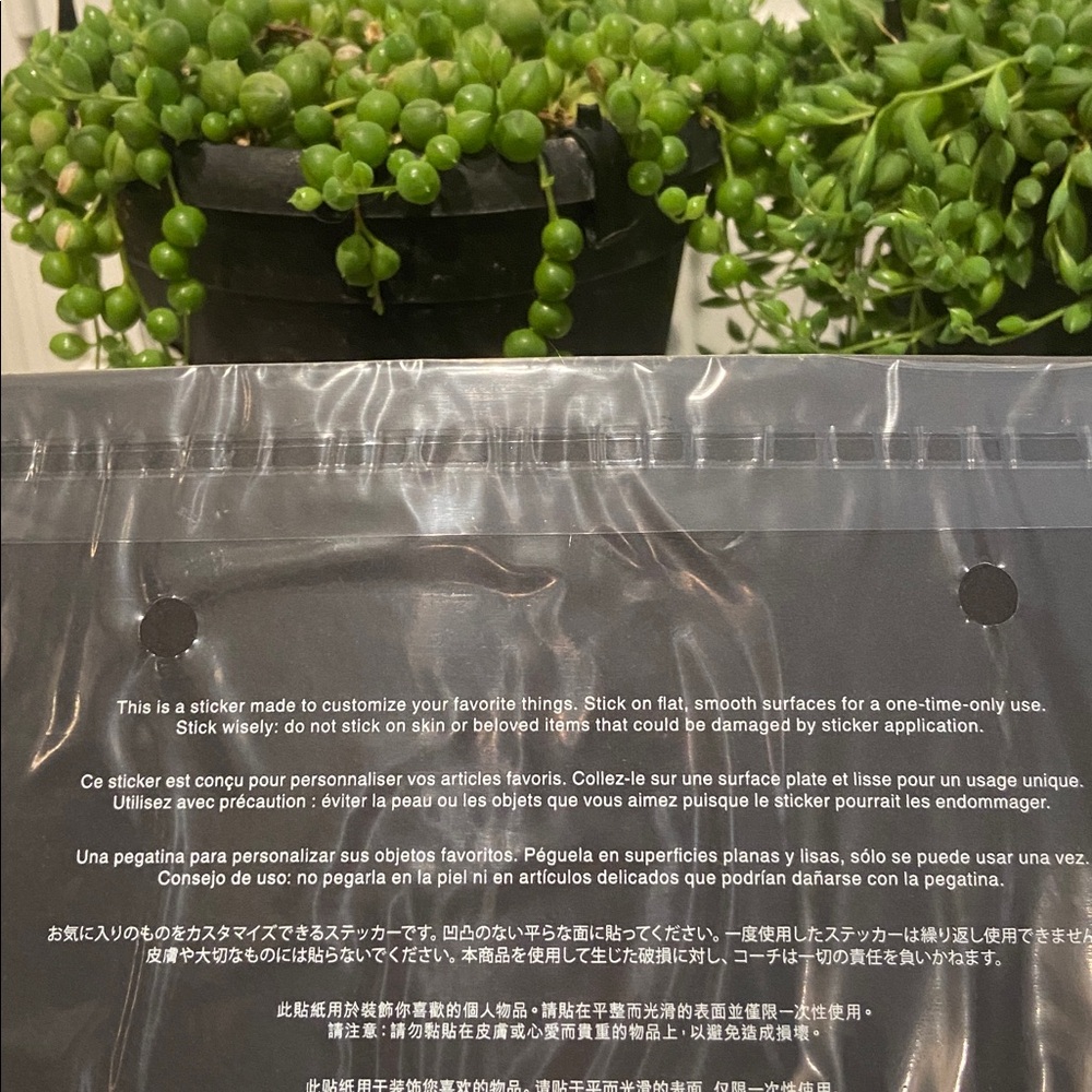 Coach NWT Runway Sticker Collection for Customization - Picture 15 of 15